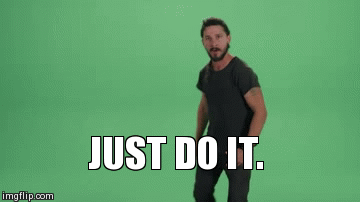 Image result for just do it gif